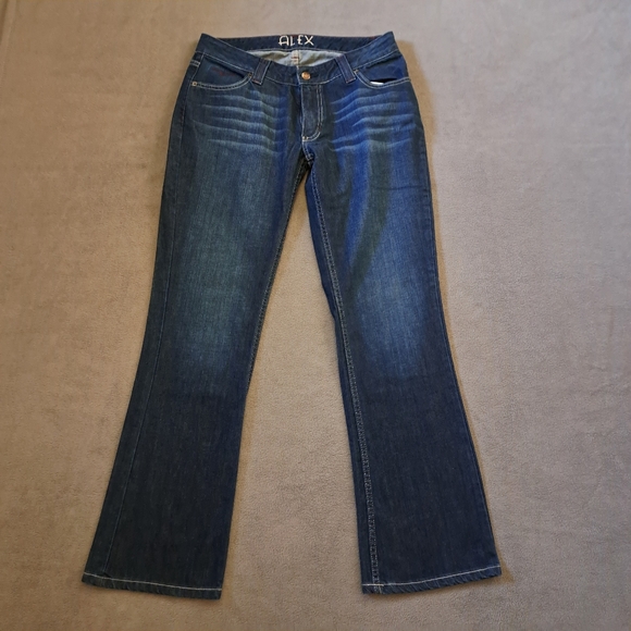 Kimes Ranch Jeans *Size 10 "Alex" Bootcut Denim Women's Dark Wash EUC NWOT - Picture 13 of 14